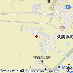 京都府京丹後市久美浜町1438-22周辺の地図