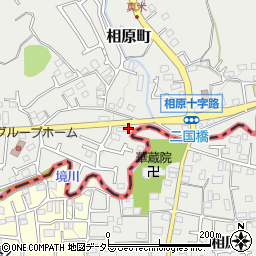東京都町田市相原町2814周辺の地図