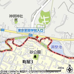 東京都町田市相原町3115周辺の地図