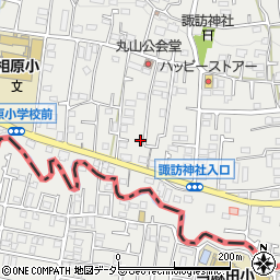 東京都町田市相原町1712-1周辺の地図
