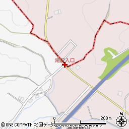 滝沢入口周辺の地図