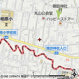 東京都町田市相原町1712-3周辺の地図