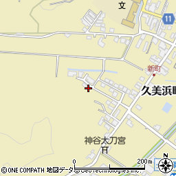 京都府京丹後市久美浜町1438-23周辺の地図