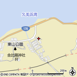 京都府京丹後市久美浜町2804周辺の地図