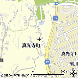 東京都町田市真光寺町292-12周辺の地図