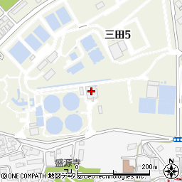 川崎市上下水道局　長沢浄水場周辺の地図