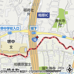 東京都町田市相原町713周辺の地図