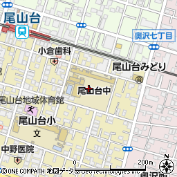 東京都世田谷区尾山台3丁目27周辺の地図