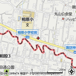 東京都町田市相原町1684周辺の地図
