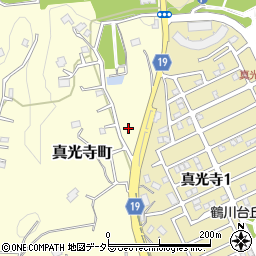 東京都町田市真光寺町394-9周辺の地図