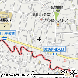 東京都町田市相原町1712-4周辺の地図