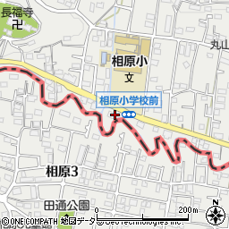 東京都町田市相原町1672周辺の地図