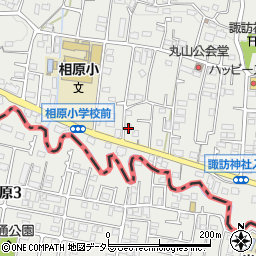 東京都町田市相原町1688周辺の地図