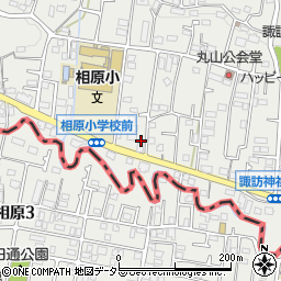 東京都町田市相原町1685周辺の地図
