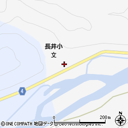 香美町立公民館・集会場長井地区公民館周辺の地図