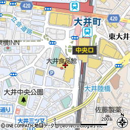キャンドゥ阪急大井町ガーデン店周辺の地図