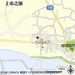 山梨県南アルプス市上市之瀬833周辺の地図