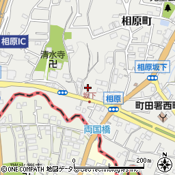 東京都町田市相原町431周辺の地図