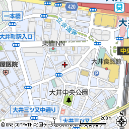 とんかつ大和田周辺の地図