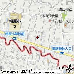 東京都町田市相原町1701周辺の地図