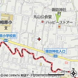 東京都町田市相原町1712-7周辺の地図