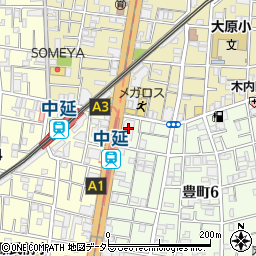 三井住友銀行中延 ＡＴＭ周辺の地図