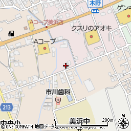 ＪＡ福井県　美浜農機センター周辺の地図