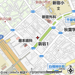 新宿カイロプラクティック院周辺の地図