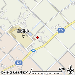 千葉県山武市蓮沼イ2991周辺の地図