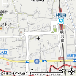 東京都町田市相原町1204周辺の地図