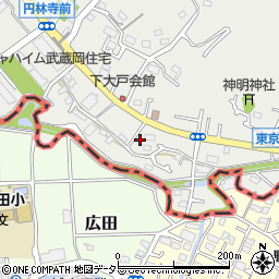 東京都町田市相原町3154周辺の地図