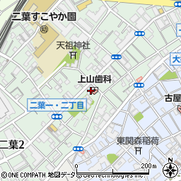 東急ドエルアルス大井町周辺の地図