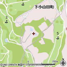 東京都町田市下小山田町607周辺の地図