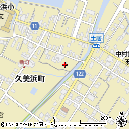 京都府京丹後市久美浜町1418-1周辺の地図