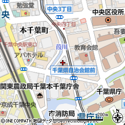 株式会社クマヒラ　千葉支店周辺の地図
