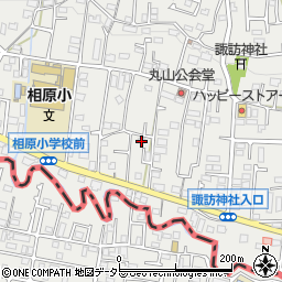 東京都町田市相原町1702-3周辺の地図