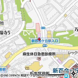 川崎市アートセンターアルテリオ小劇場周辺の地図