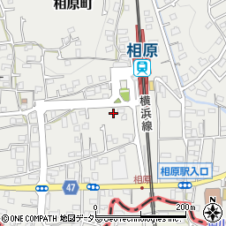 東京都町田市相原町1210周辺の地図