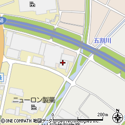 米久株式会社　甲府支店周辺の地図