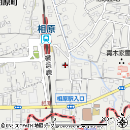 東京都町田市相原町1222周辺の地図