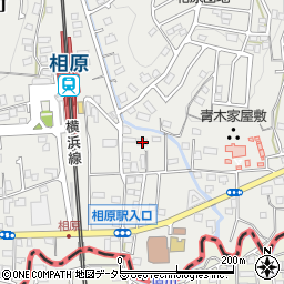 東京都町田市相原町801周辺の地図