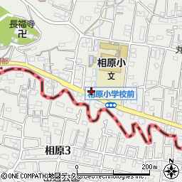 東京都町田市相原町2069周辺の地図