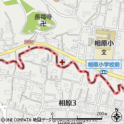 東京都町田市相原町2091周辺の地図
