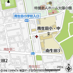 株式会社丸田堂　南生田店周辺の地図