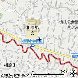 東京都町田市相原町1682周辺の地図