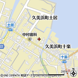京都府京丹後市久美浜町2986周辺の地図
