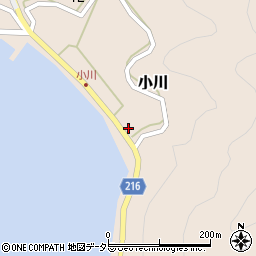 福井県三方上中郡若狭町小川1周辺の地図