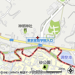 東京都町田市相原町3124周辺の地図