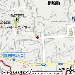 東京都町田市相原町1303周辺の地図