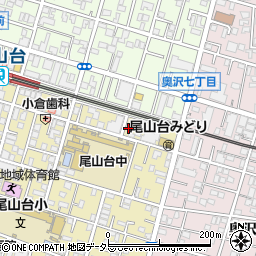 東京都世田谷区尾山台3丁目29-9周辺の地図